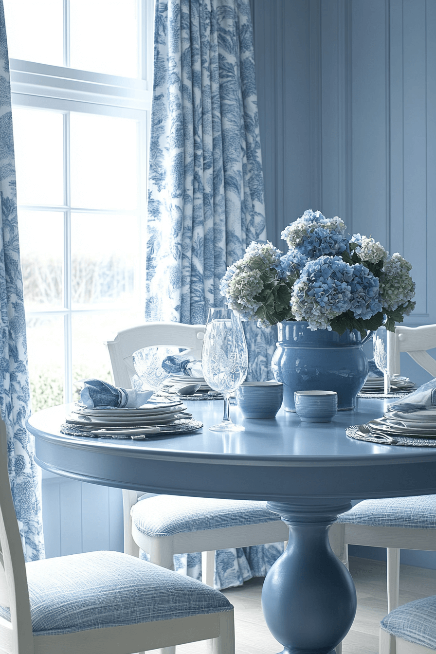granny chic dining room