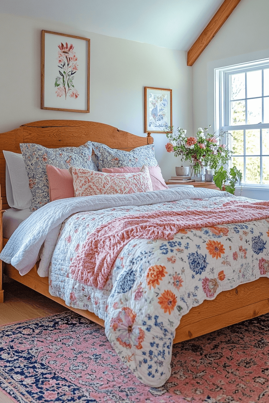 granny chic bedroom