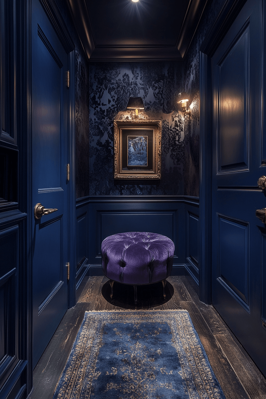 26+ Moody Powder Room Ideas That Spark Joy With Bold Colors and ...