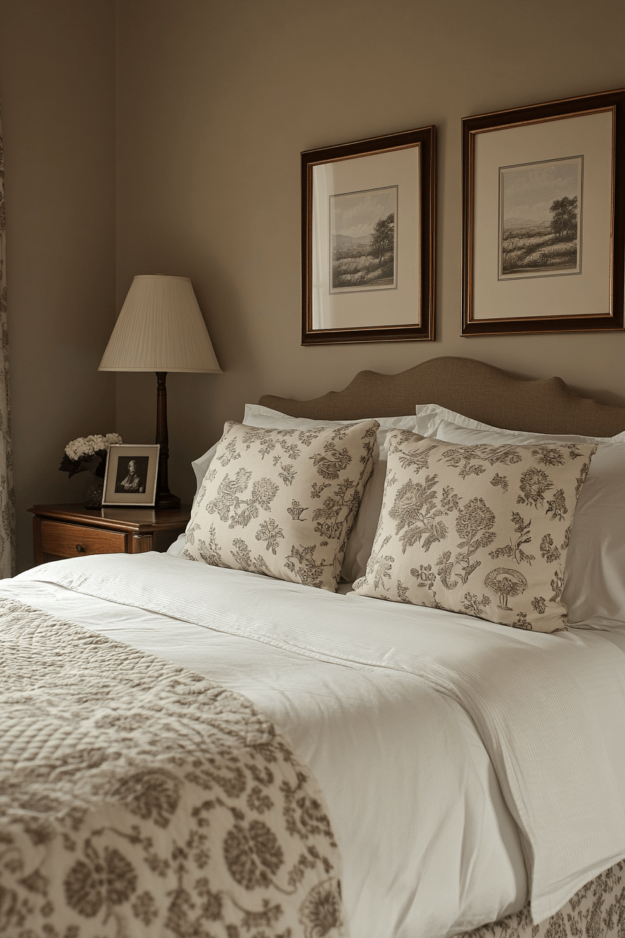 granny chic bedroom