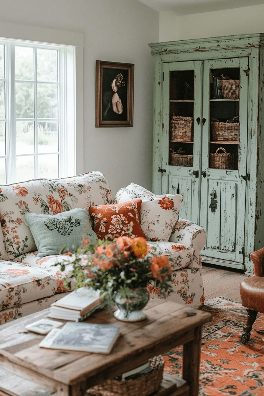 26+ Granny Chic Decor Living Room Inspiration to Brighten Your Space ...