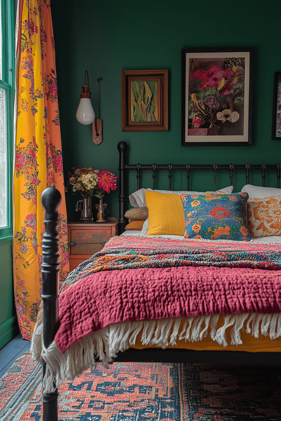 granny chic bedroom