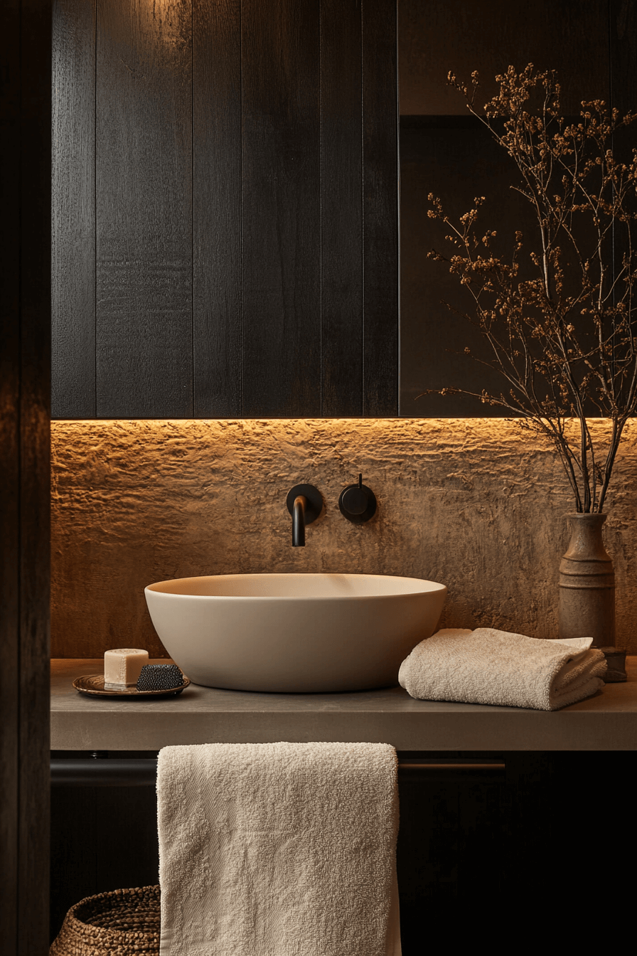 26+ Moody Powder Room Ideas That Spark Joy With Bold Colors and ...