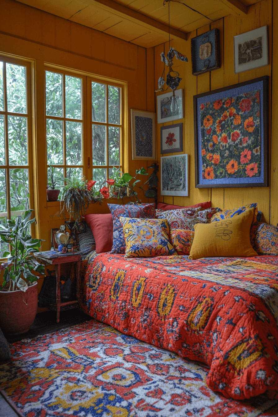 granny chic bedroom