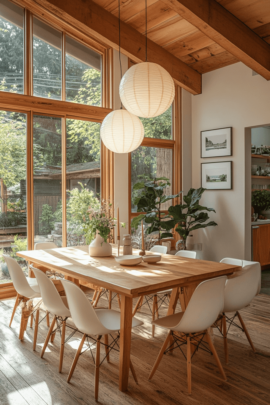 granny chic dining room