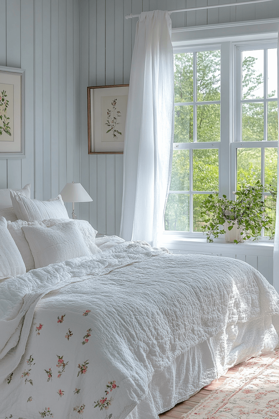 granny chic bedroom