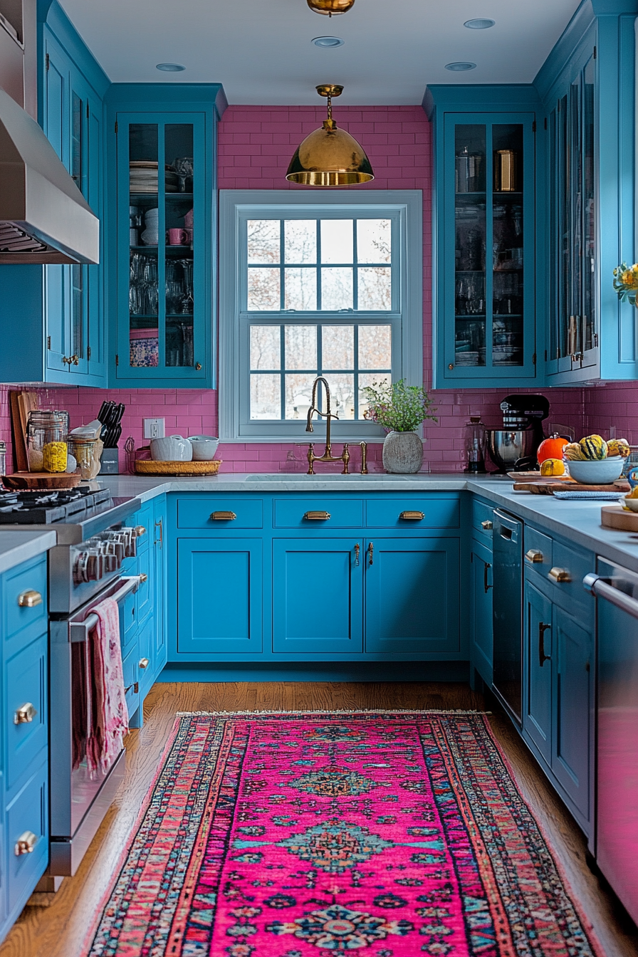 granny chic kitchen