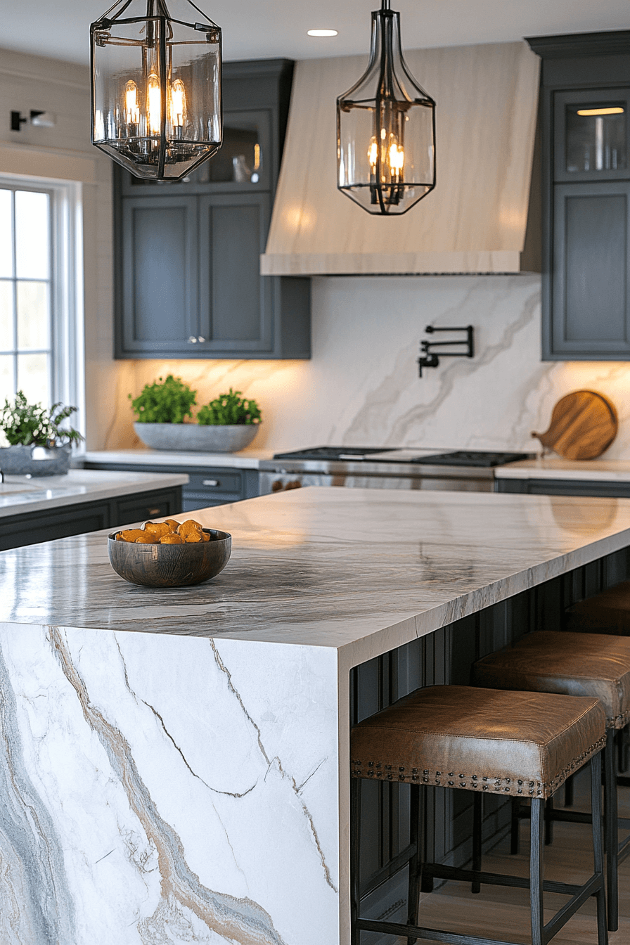 29 Kitchen Countertop Ideas That Balance Durability and Design ...