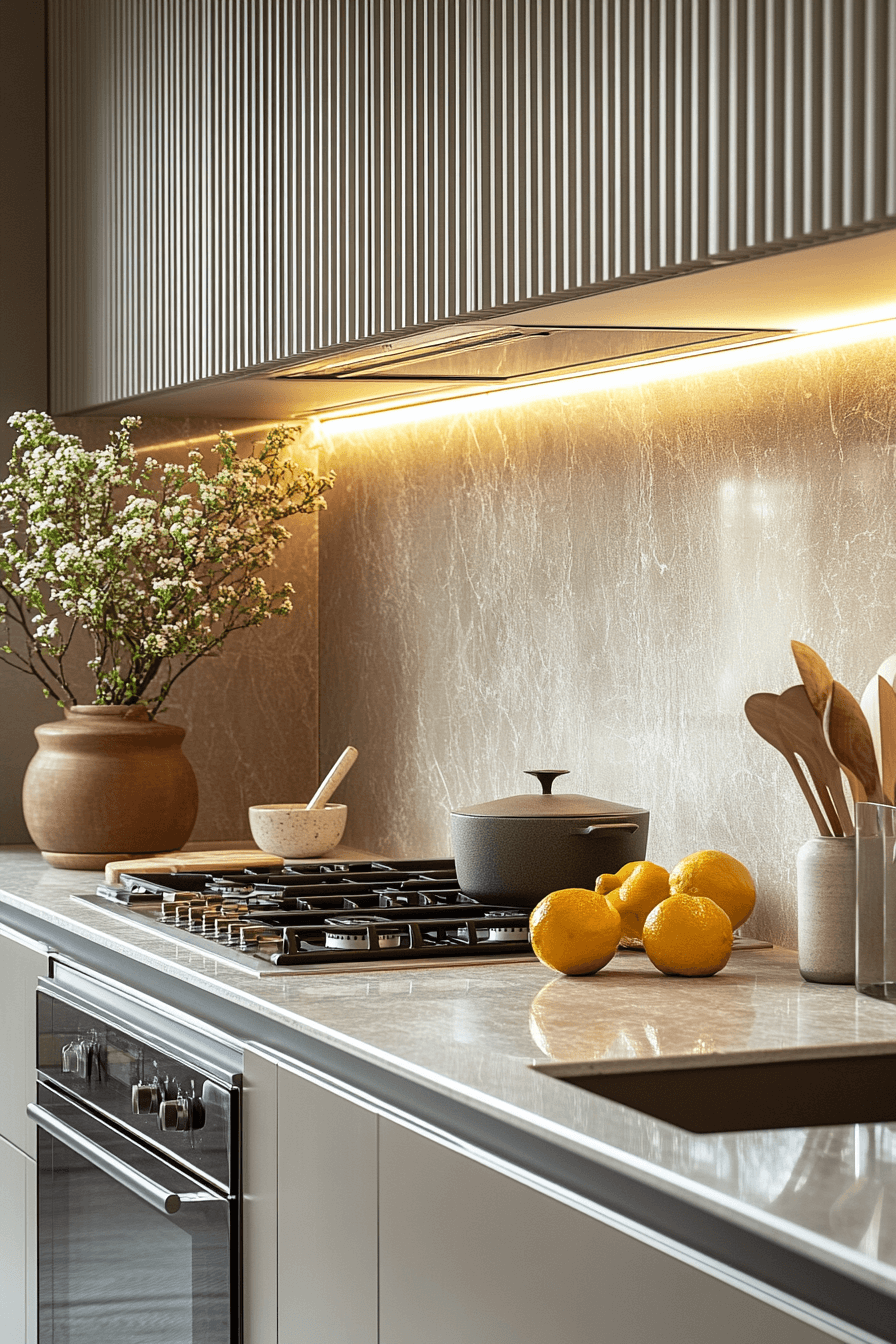 29 Fluted Glass Kitchen Cabinets That Combine Functionality and Style ...