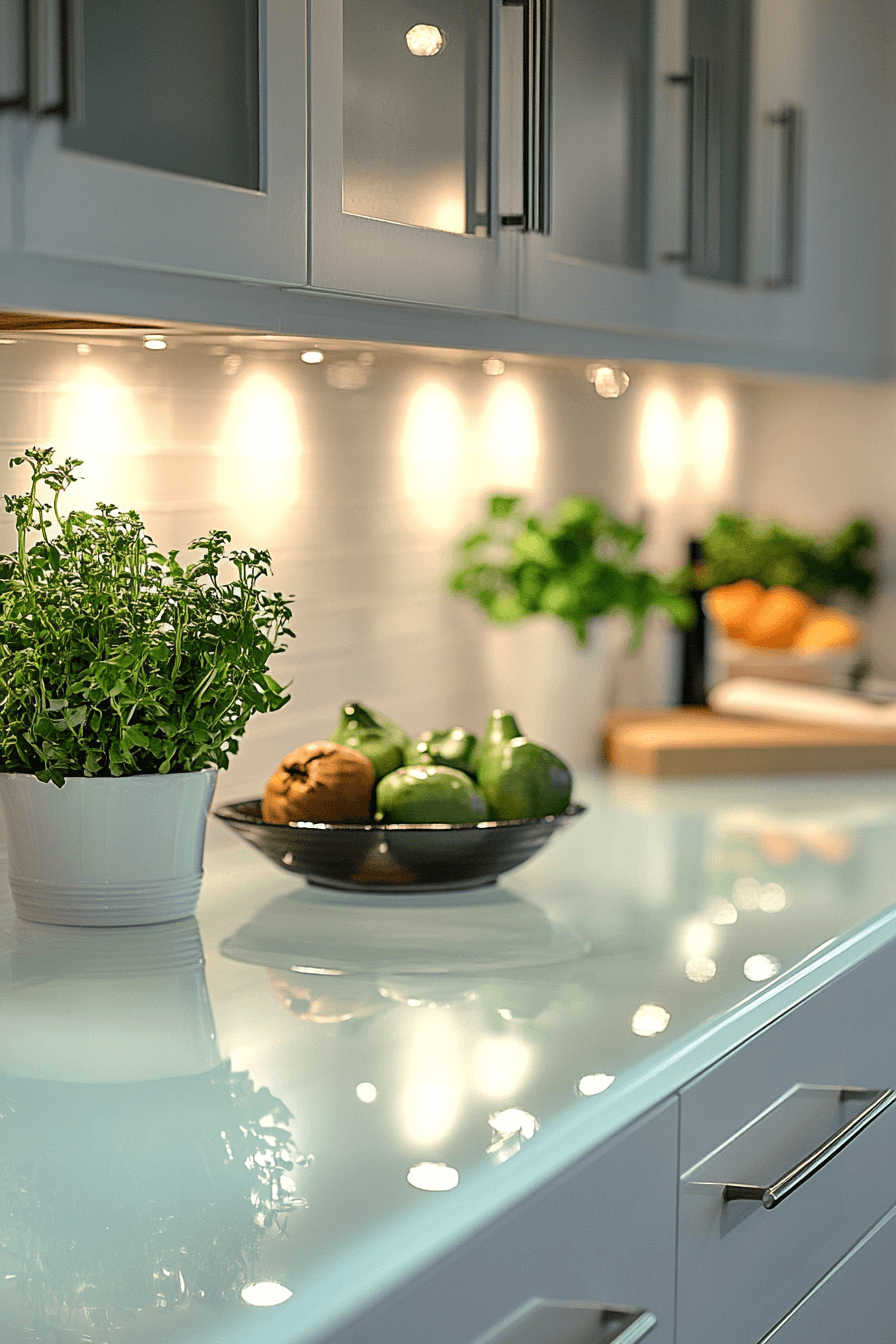 29 Recycled Glass Countertops to Inspire a Bright and Conscious Kitchen ...
