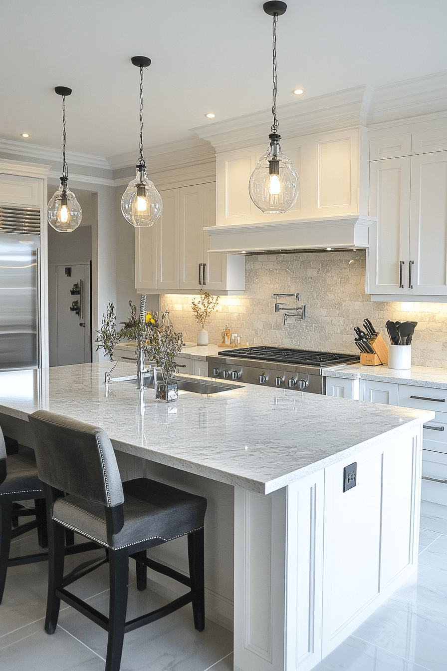 29 Kitchen Countertop Ideas That Balance Durability and Design ...
