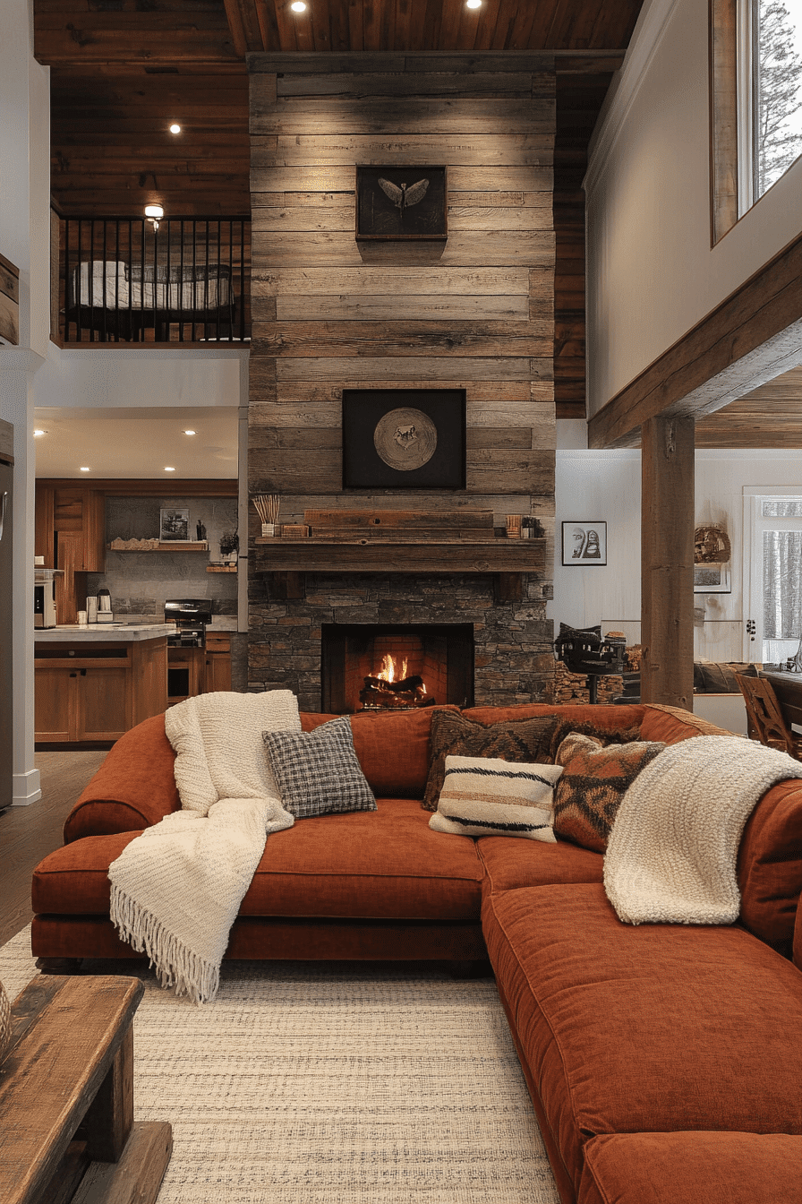 Rust Divan 29 Rust Couch Living Room Ideas to Create a Cheerful and Elegant Space ...