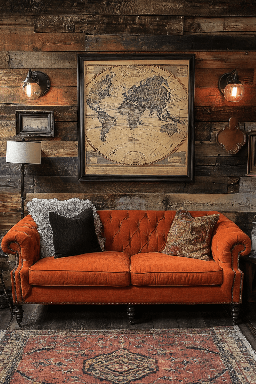 29 Orange Couch Living Room Ideas That Bring Bold Energy and Joy - My ...