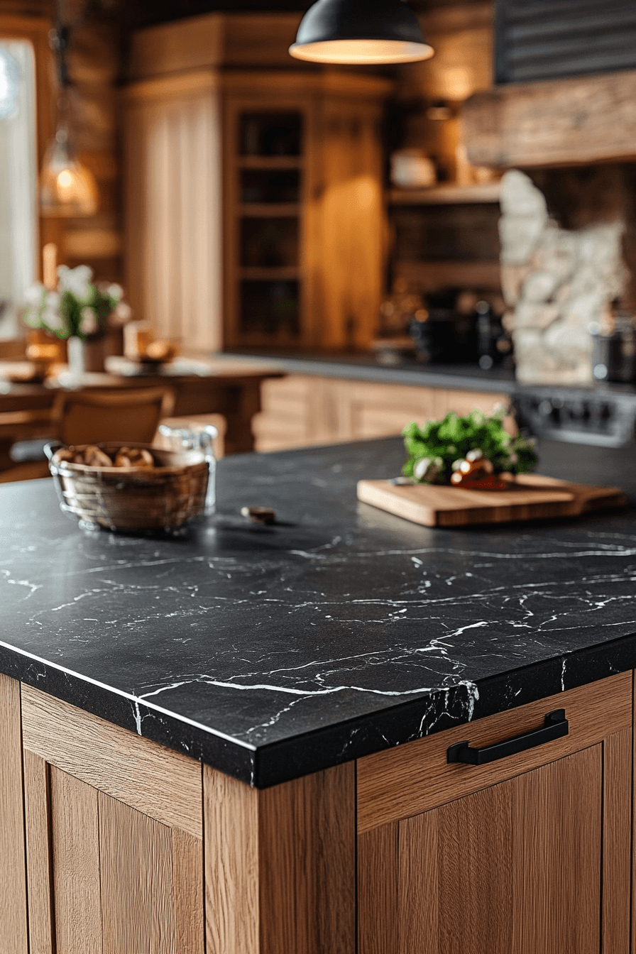 29 Black Marble Countertops to Transform Your Kitchen Into a Modern ...