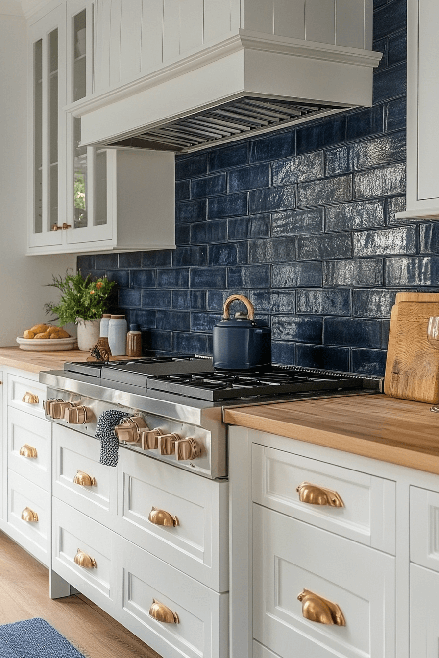 29 Coastal Kitchen Backsplash Ideas That Bring Happy Seaside Energy ...