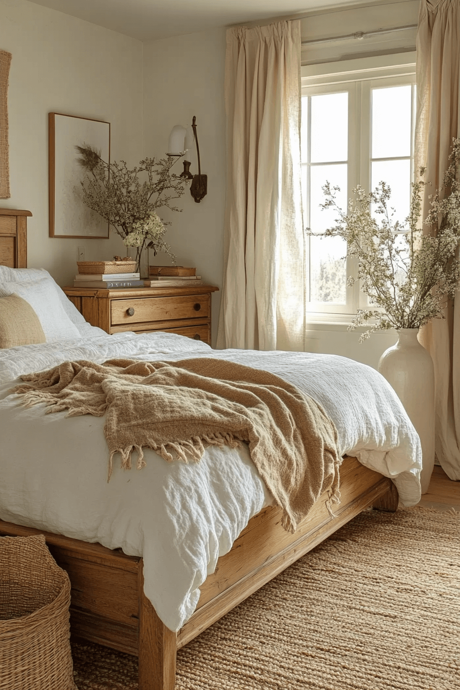 29 Vintage Farmhouse Bedroom Designs to Bring Timeless Serenity Home ...