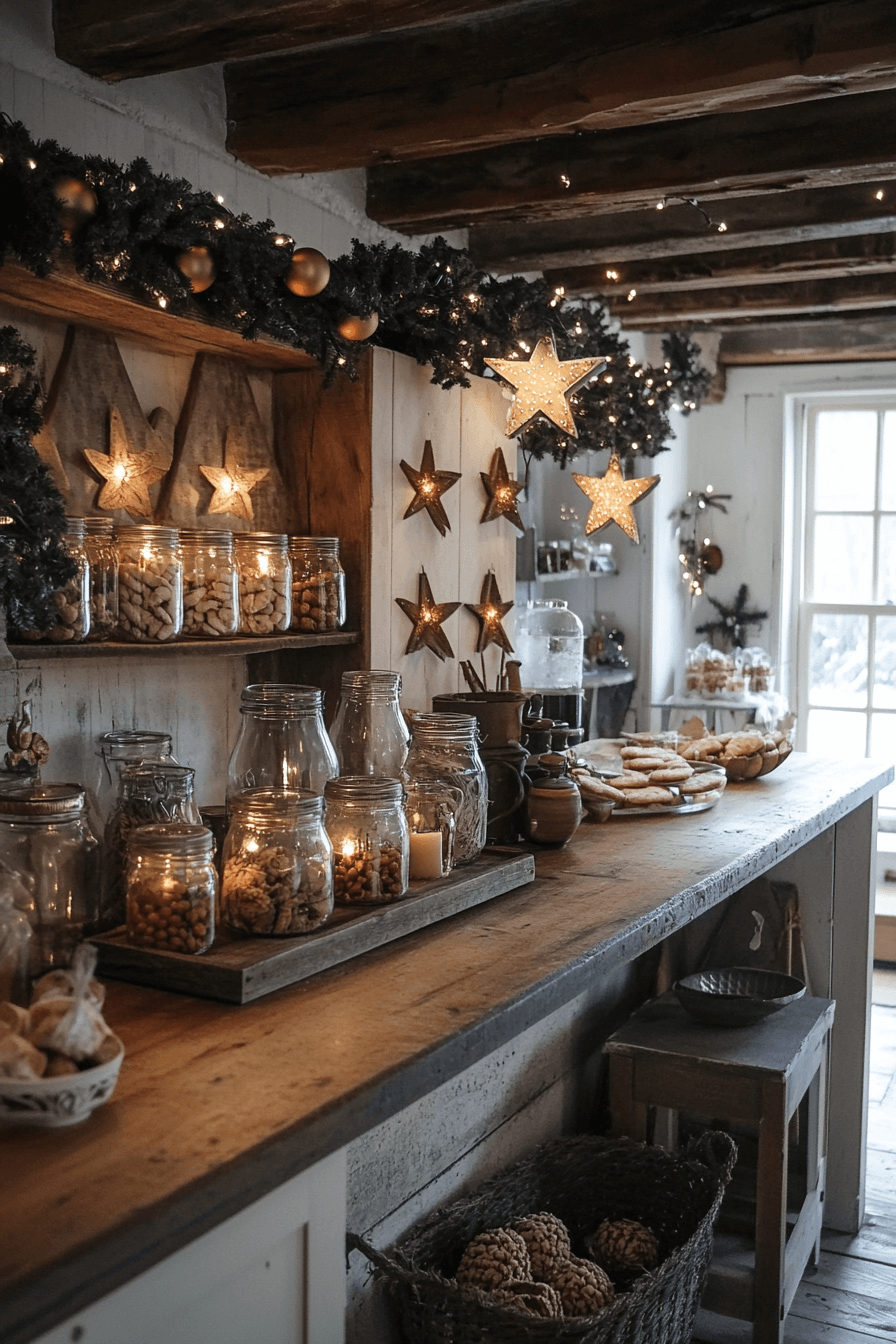 christmas decorations rustic