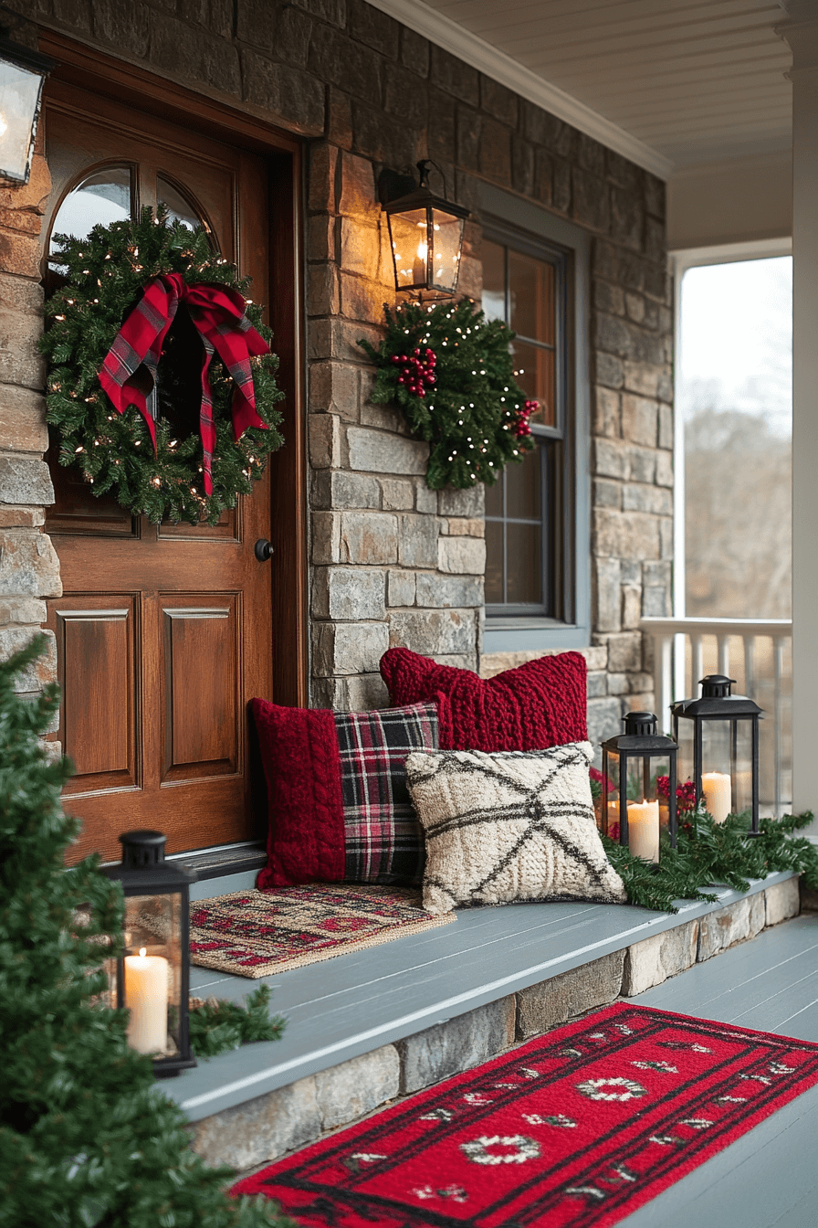 29 Christmas Porch Decor Ideas That Make Your Entryway Shine - My ...