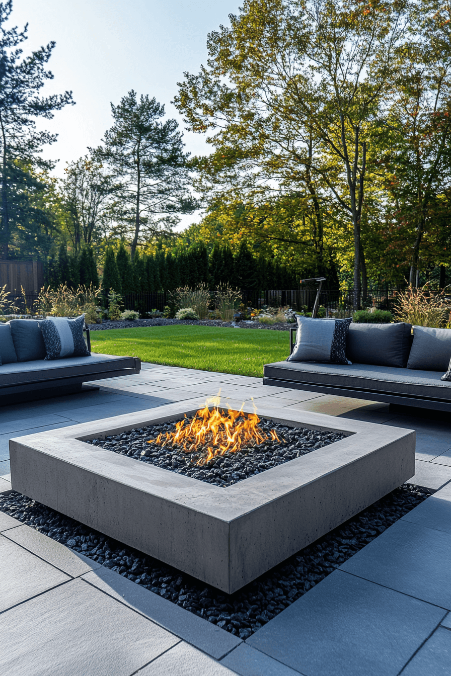 outside firepit ideas