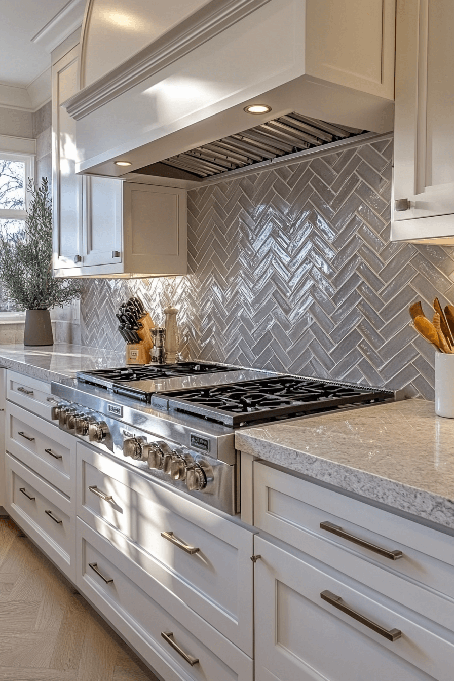 29 Herringbone Backsplash Ideas Guaranteed to Lift Your Mood - My ...