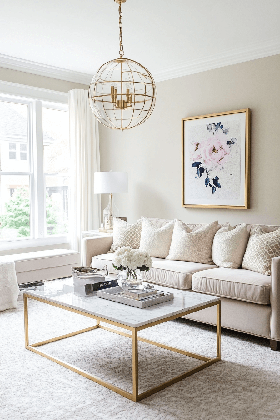 girly apartment decor