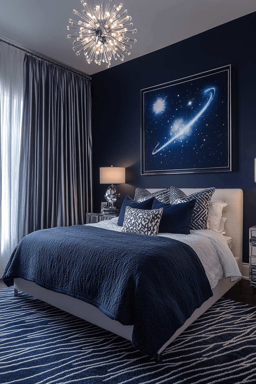 29 Space Themed Bedroom Ideas for a Stellar Sleep Space - My Elegant Home