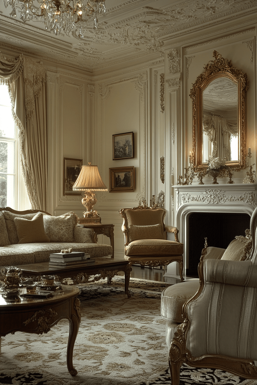 29 Victorian Living Room Ideas to Make Your Home Feel Warm Grand and ...