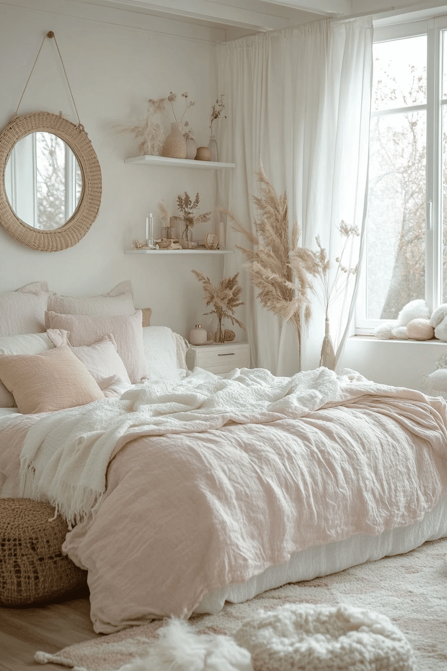 29 Cozy Girly Bedroom Ideas for a Warm Pretty and Happy Escape - My ...