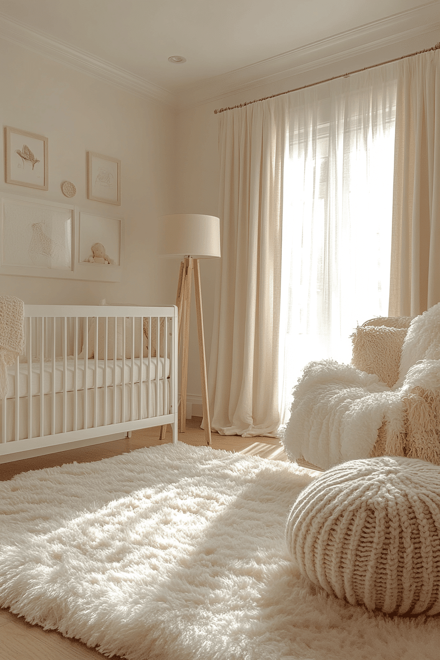 neutral baby nursery