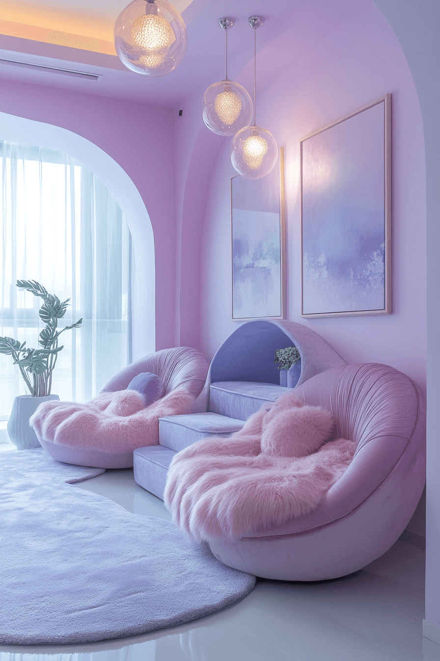 girly apartment decor