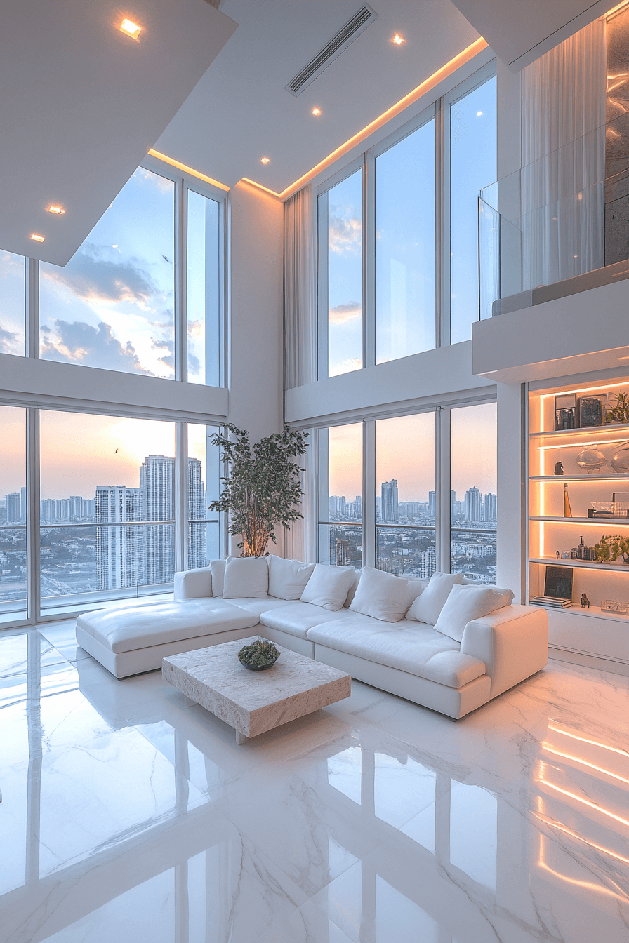 29 Penthouse Living Room Ideas You Will Love Entertaining In - My ...