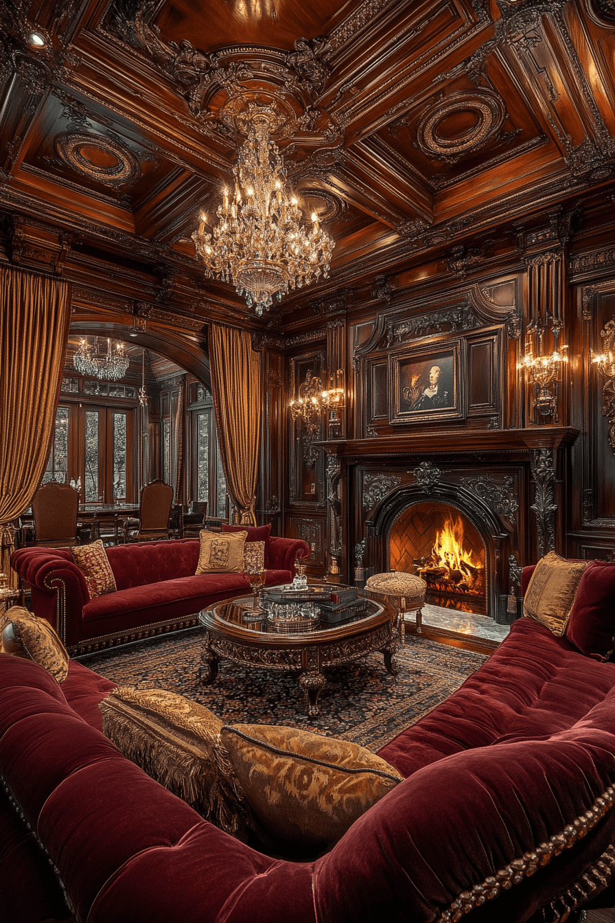 29 Victorian Living Room Ideas to Make Your Home Feel Warm Grand and ...