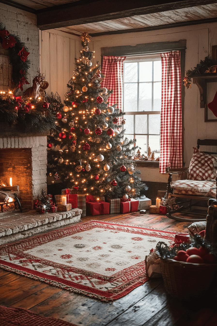 29 Farmhouse Christmas Decor Ideas Packed With Heartwarming Holiday ...