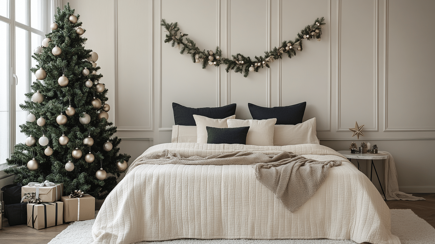 29 Christmas Bedroom Decor Designs to Create a Merry and Comforting ...