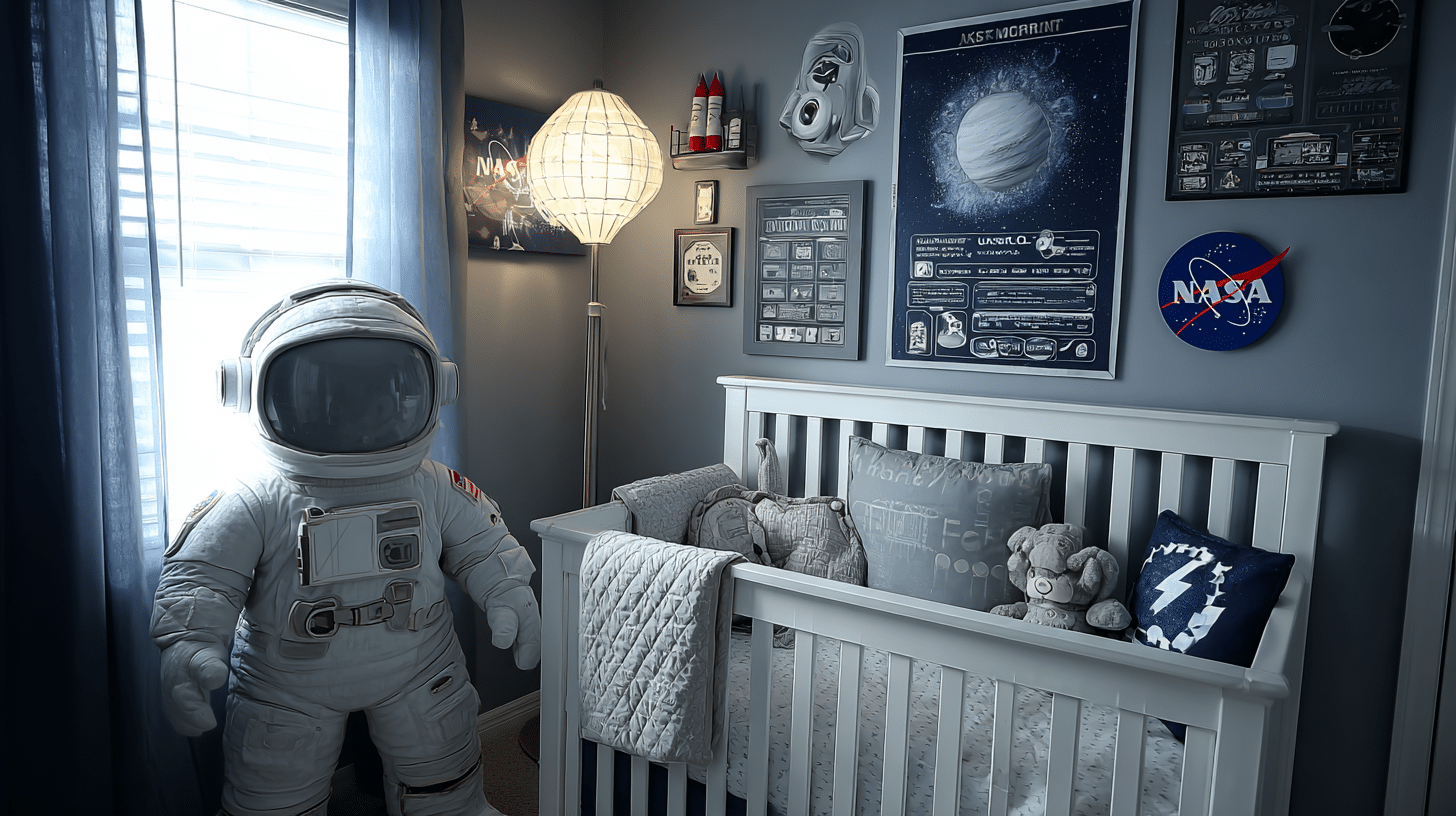 29 Space Themed Nursery Ideas That Make Sweet Dreams Shine - My Elegant ...