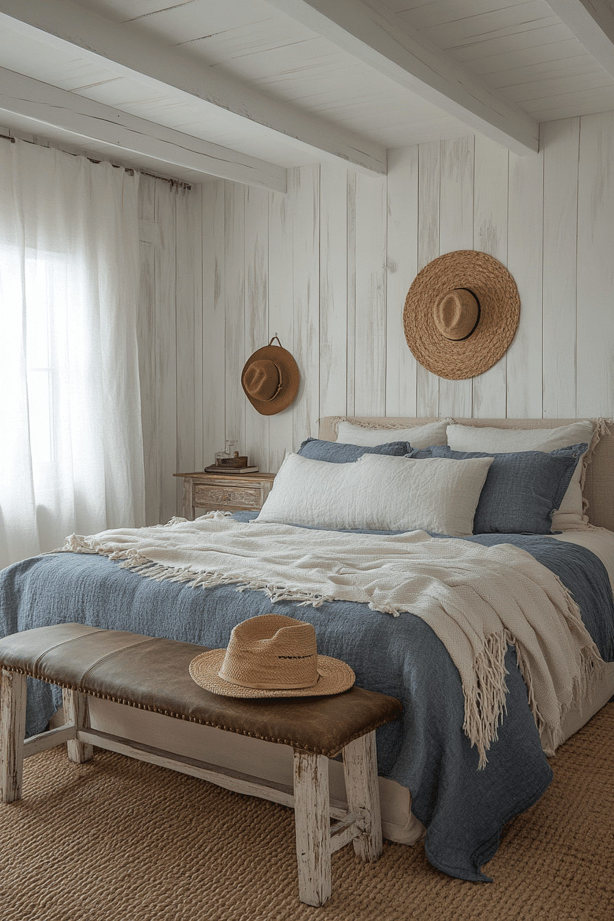 coastal cowgirl bedroom