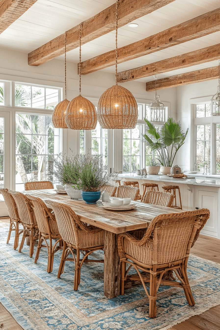 coastal farmhouse decor