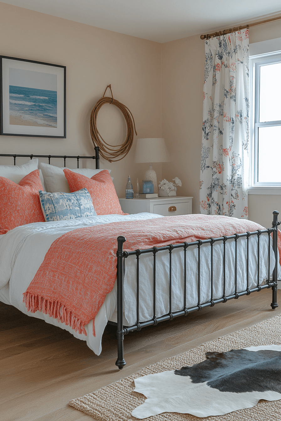 coastal cowgirl bedroom