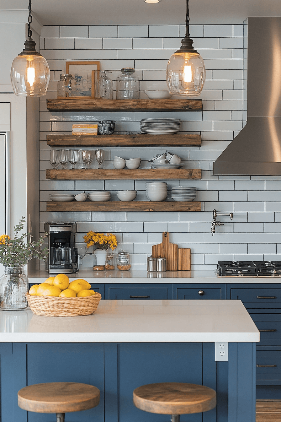29 Modern Coastal Kitchen Ideas That Make Kitchens Feel Happy - My ...
