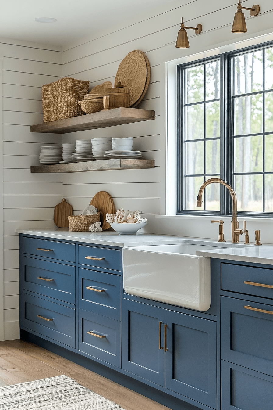 shiplap backsplash kitchen