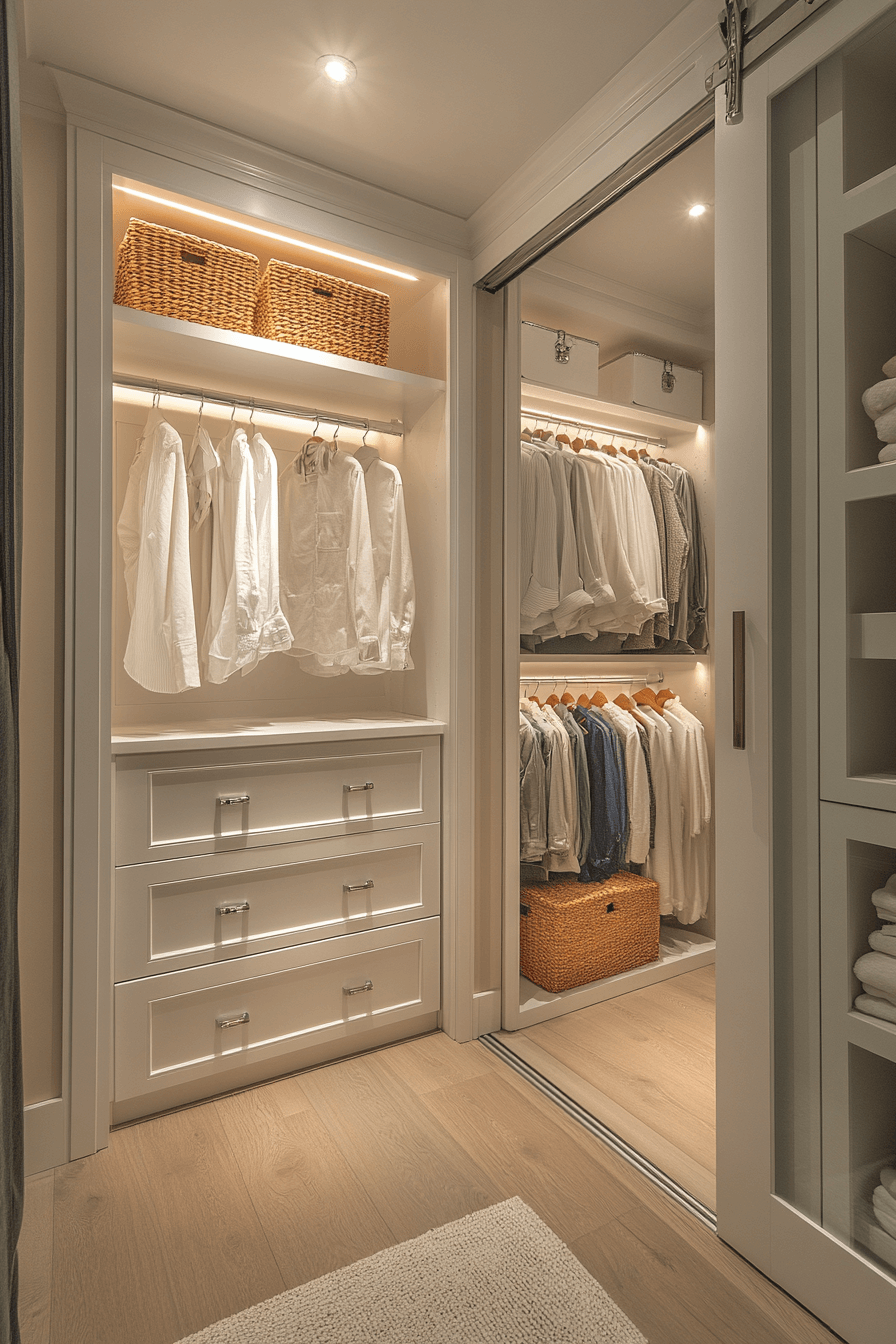 closet ideas for small spaces