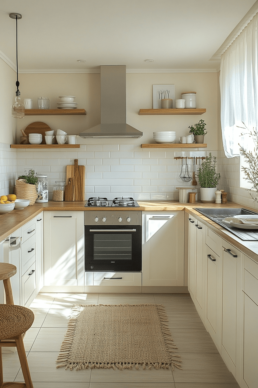 tiny cottage kitchen
