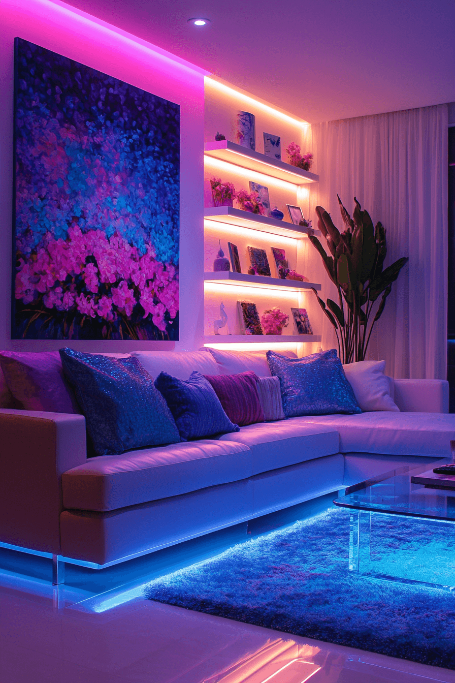 dopamine decor living room