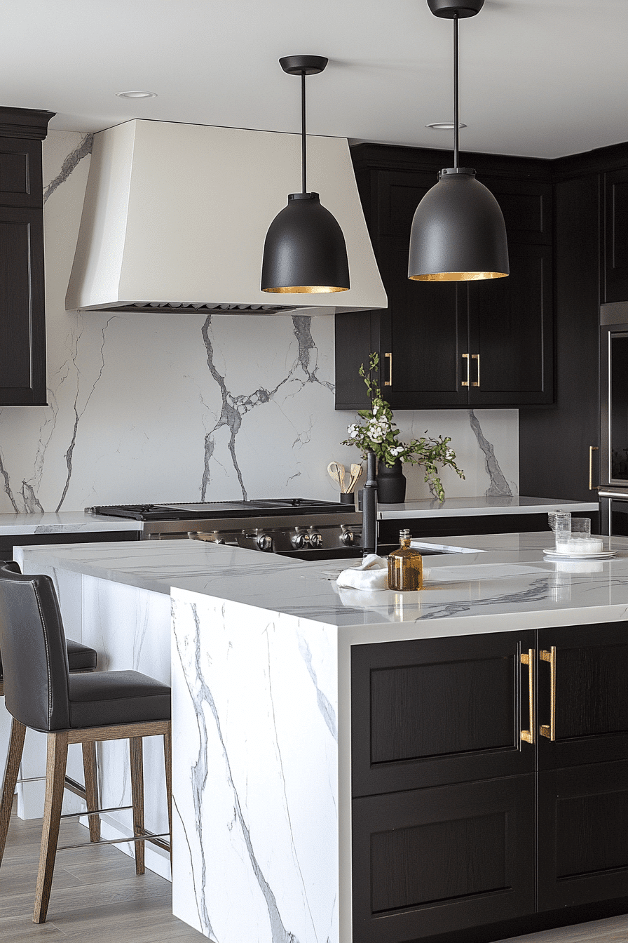 marble backsplash kitchen