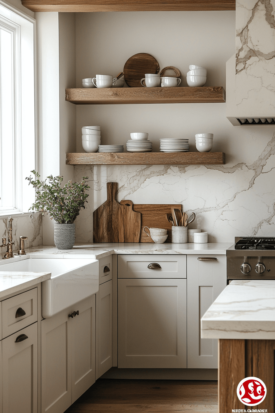 marble backsplash kitchen