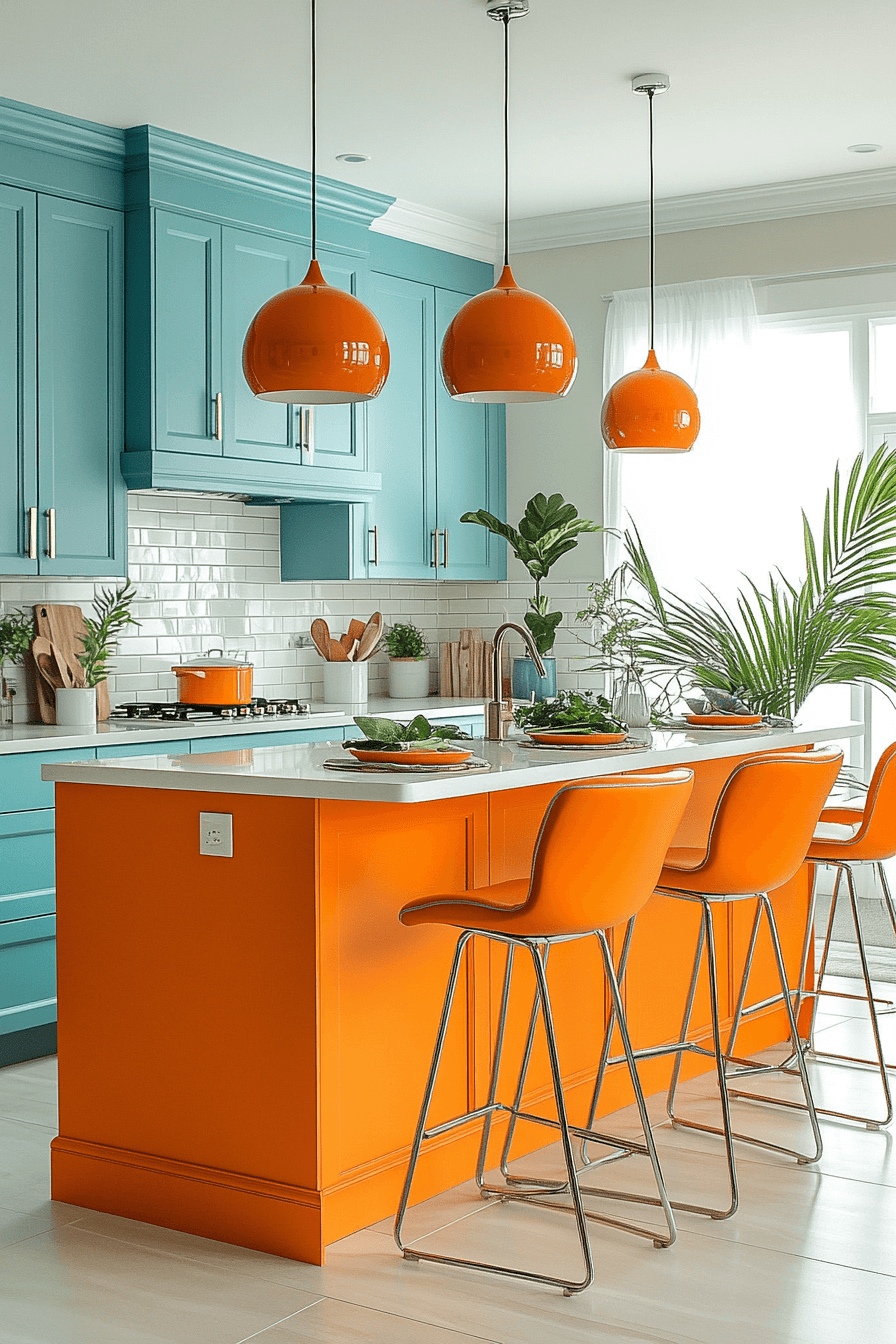 dopamine decor kitchen