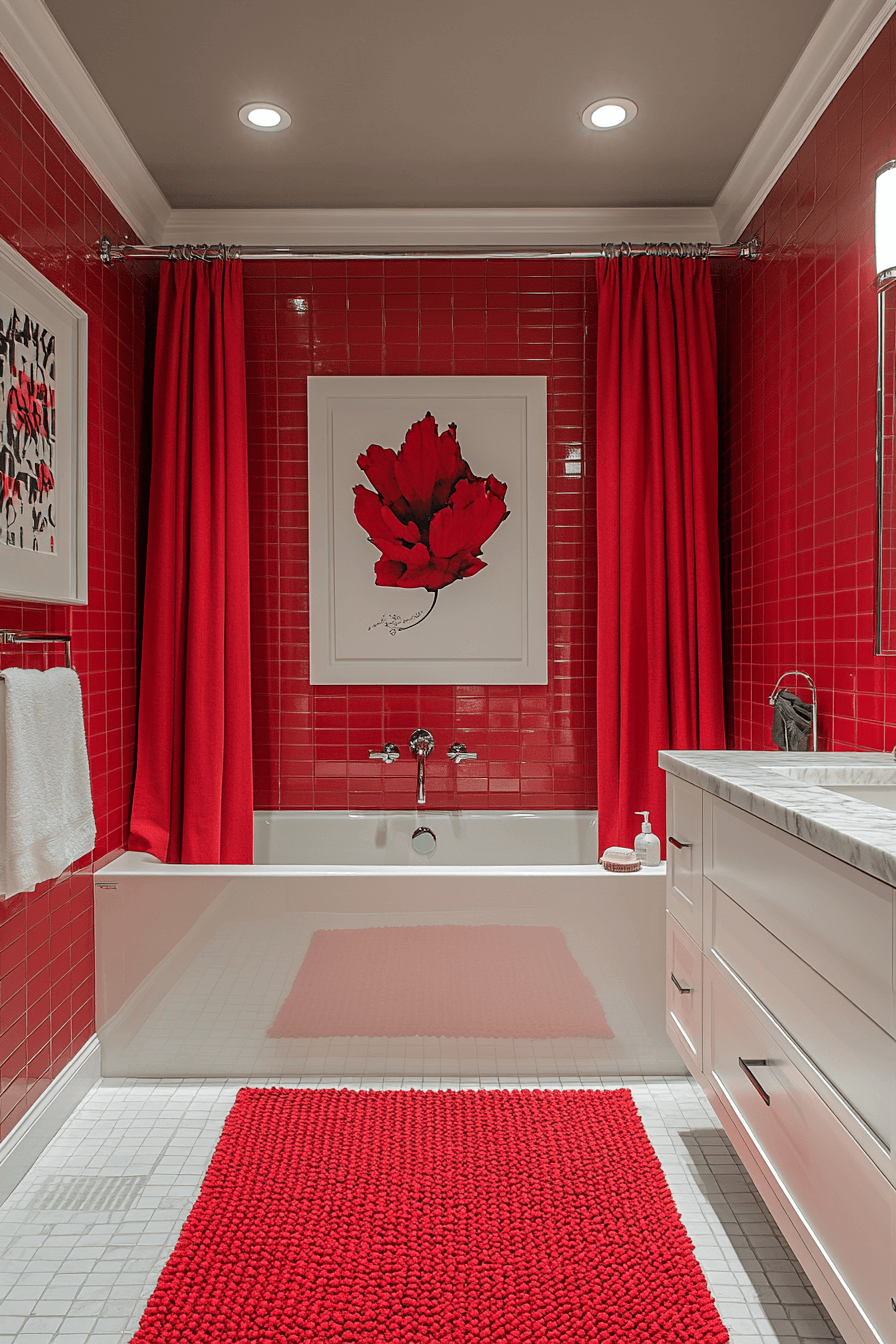 dopamine decor bathroom