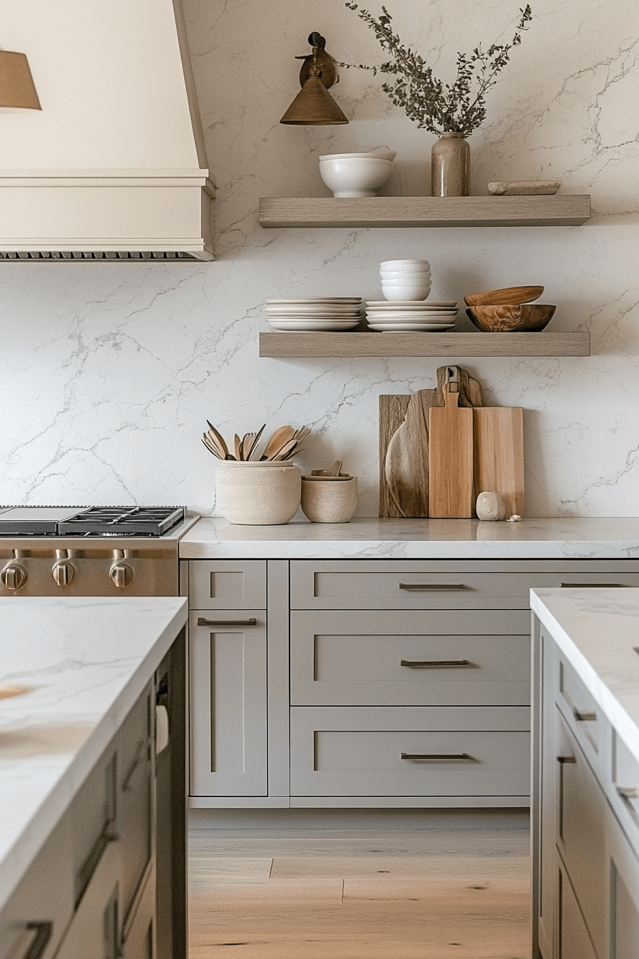 marble backsplash kitchen