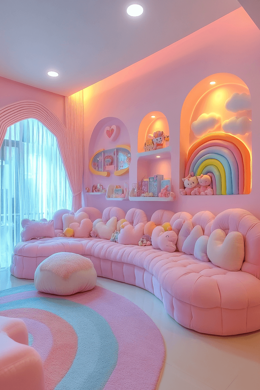 dopamine decor living room