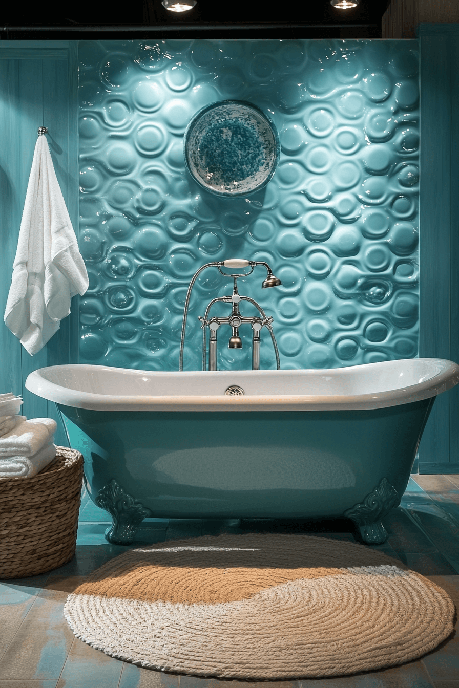 dopamine decor bathroom